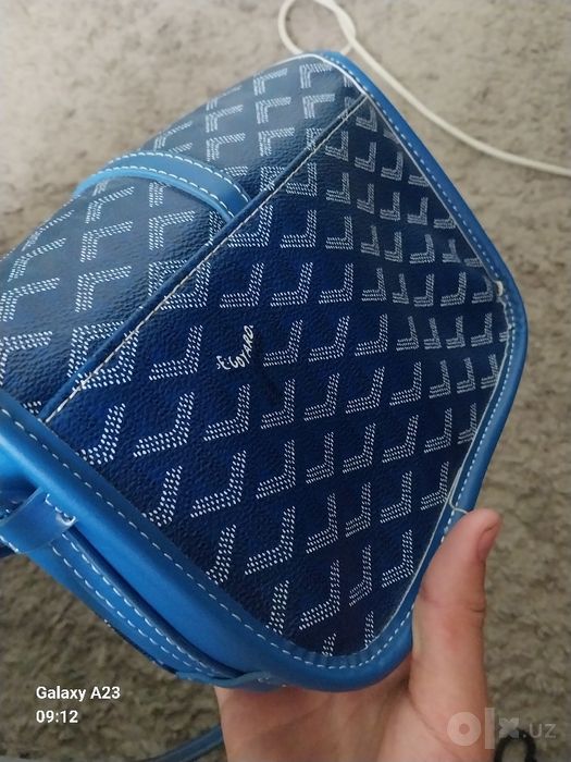 Сумка Goyard синего цвета