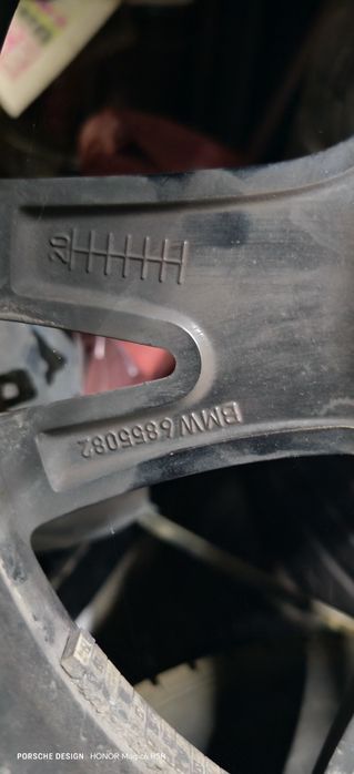 Set 4 jante originale BMW si cauciucuri iarna 205/60 R16