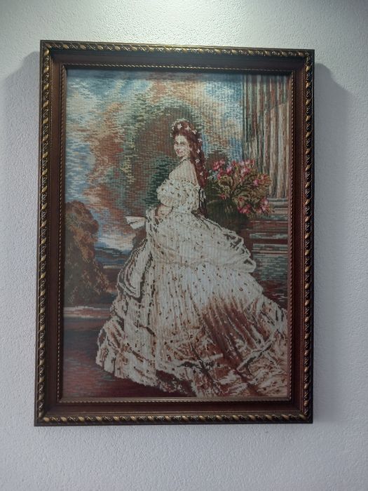 Гоблен Сиси с златни нишки