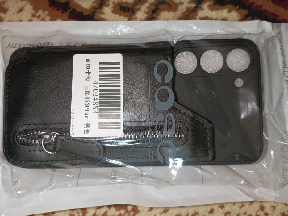 Samsung Galaxy s23 Plus чехол кожа