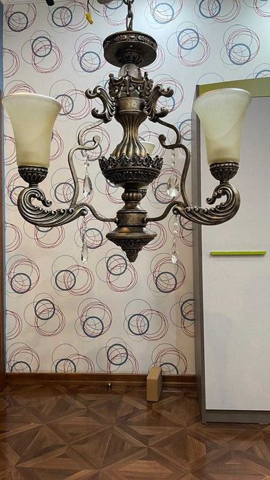 Люстры из латуни + бра