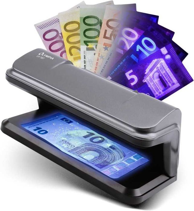 UV детектор за фалшиви банкноти Olympia UV 587 - бърза проверка