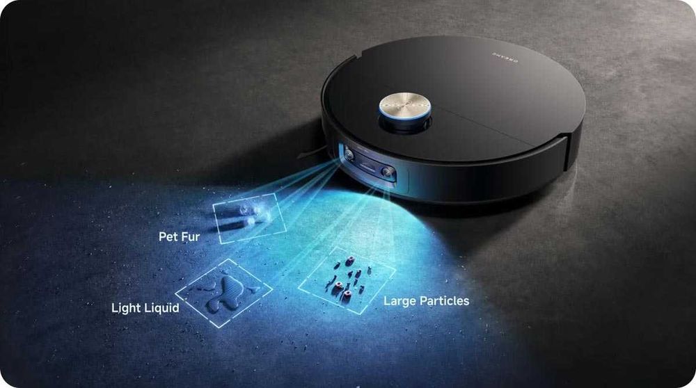 Робот-пылесос Xiaomi Dreame X60 Ultra Robot Vacuum Cleaner EU, Чёрный