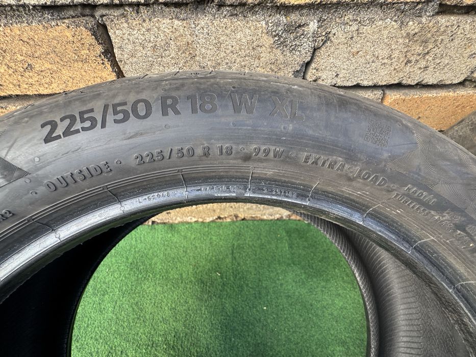 2 броя Летни гуми 225/50 R18 CONTINENTAL PremuimContact 6