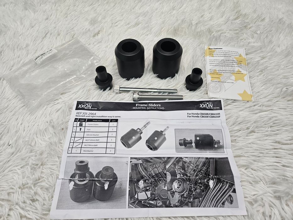 Краш тапи XXUN за Honda CB650R / CBR650R / CB650F (Нови)