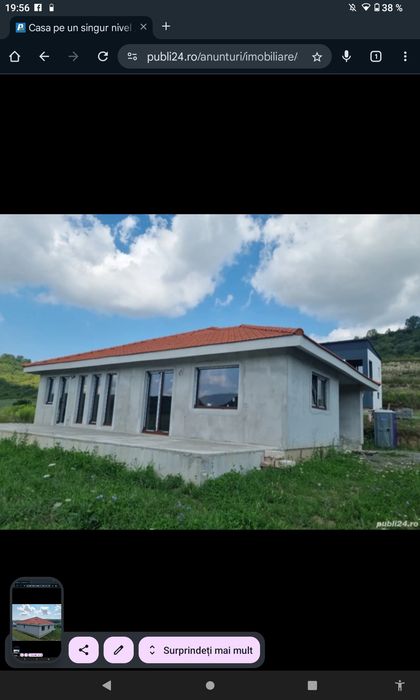 Casa pe un singur nivel,teren 620 mp-Livezeni