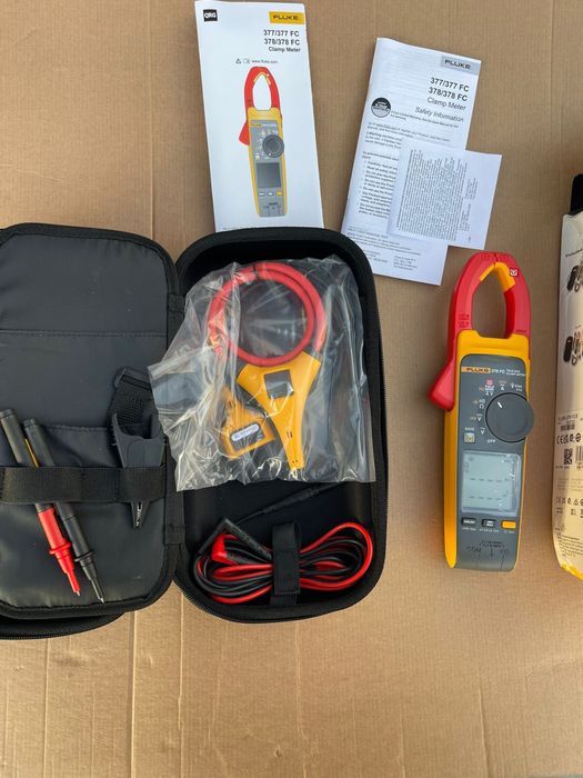 Fluke 378 FC cleste ampermetric -nou , lichidare stoc
