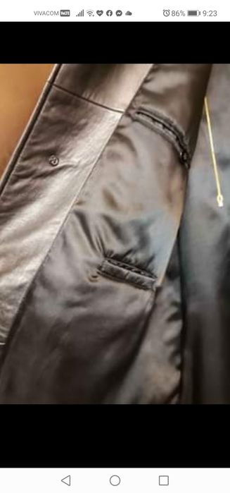 Мъжко сако от естествена агнешка кожа - НОВО!