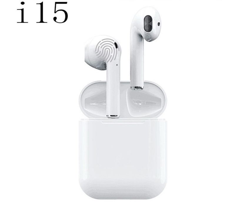 Безжични Stereo Wireless Слушалки I15 TWS Airpods Внос от Англия