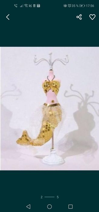 Suport bijuterii forma sirena