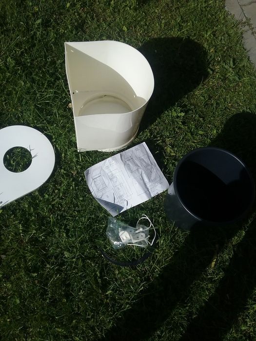 Cos gunoi suspendat model german nou