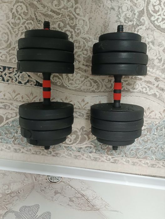 Продам гантели в идельном состояний