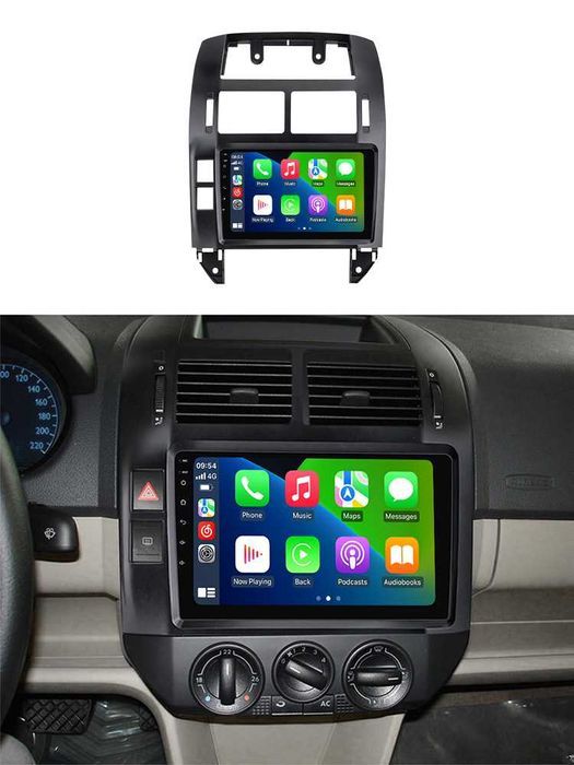 NAVIGATIE Android 14 VW POLO 2004 2011  Waze YouTube CarPlay + CAMERA