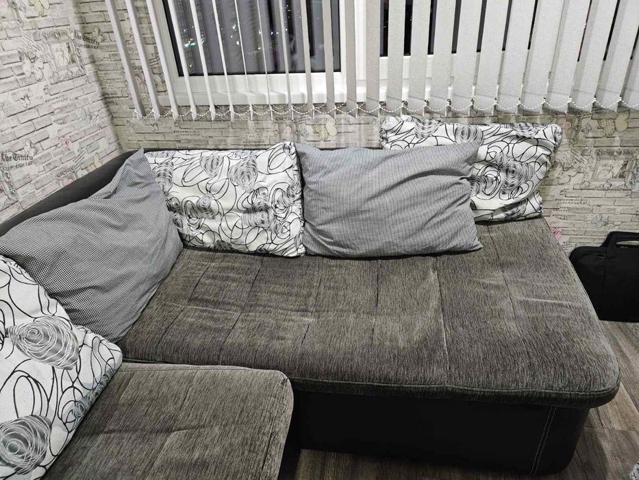 Ъглов Диван - разтегателен