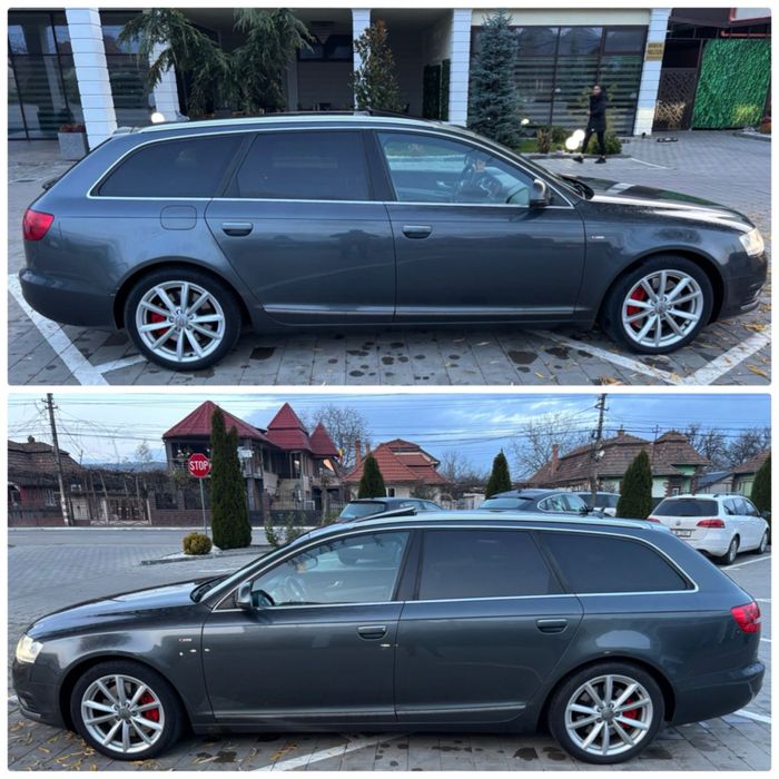 AUDI A6 S LINE EURO 5 webasto alacantara trapa 8 roti unic proprietar