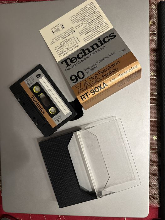 3 casete audio rare chrome / metal Denon, Technics, Hitachi