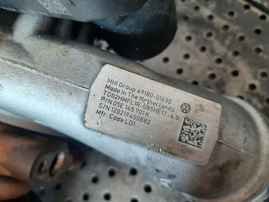 turbina 1.5tsi dad vw t-roc golf 7 golf 8 skoda octavia 3 audi a3 8v  49180-01630  05e145701k