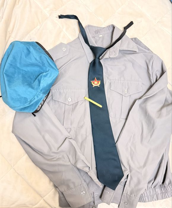 Рубашка НВТП берет, галстук, значки