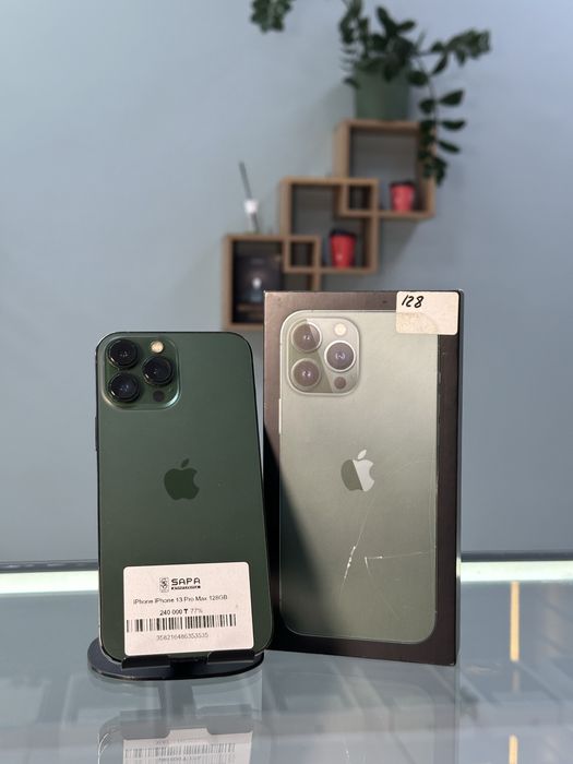 айфон 13 про макс зеленый