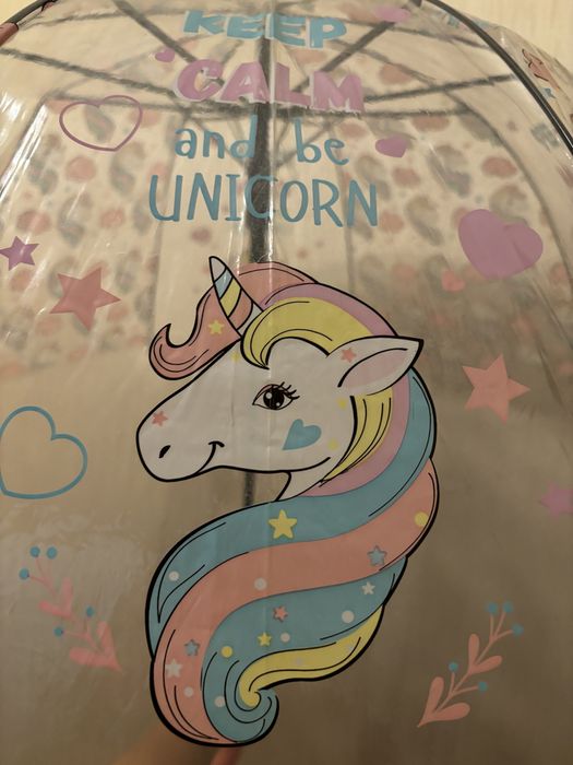 Зонт трость для девочки 5-7 лет