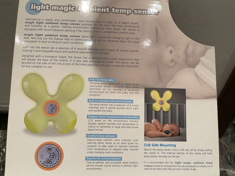 Mamas & Papas Музикална въртележка за легло Pom Pom / Chicco проектор