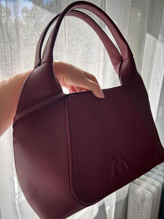 Geantă Laura Maxim Venice mediu Dark Red