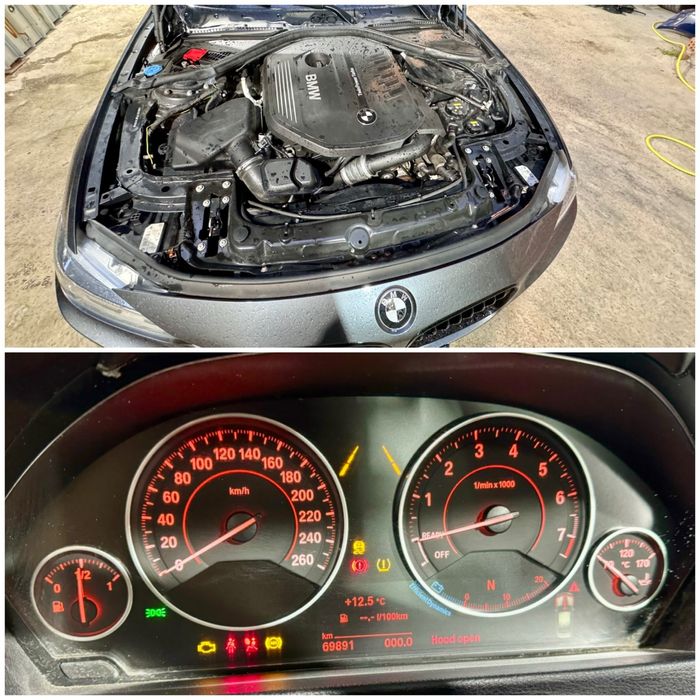 BMW F30 340IX На Части