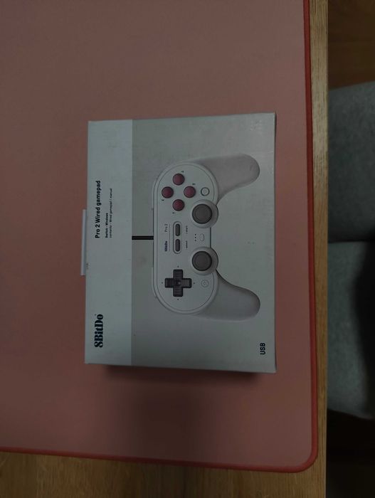 Контролер 8bitdo Pro2, Кабелен, G classic edition