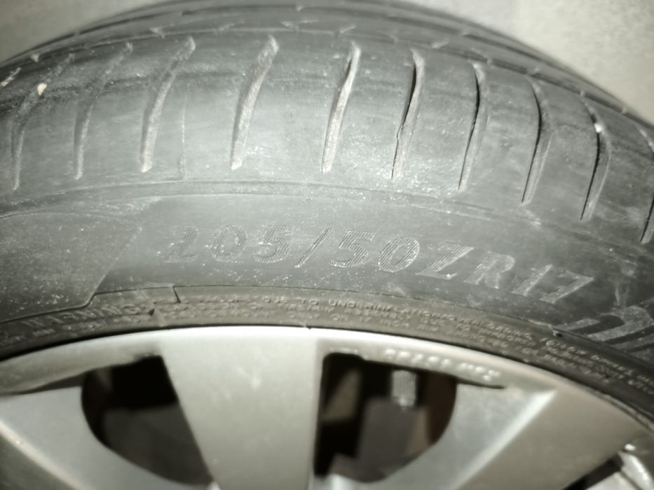Джанти с летни гуми 205/50/17  5  x112