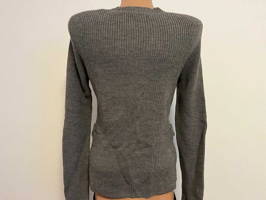 Cardigan Banana Republic XS – lână merino fină, gri