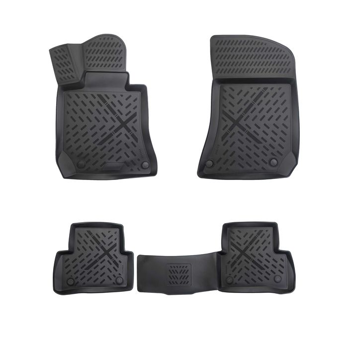 Стелки за Mercedes W212 / W218 Е класа CLS гумени 3D тип "Леген"