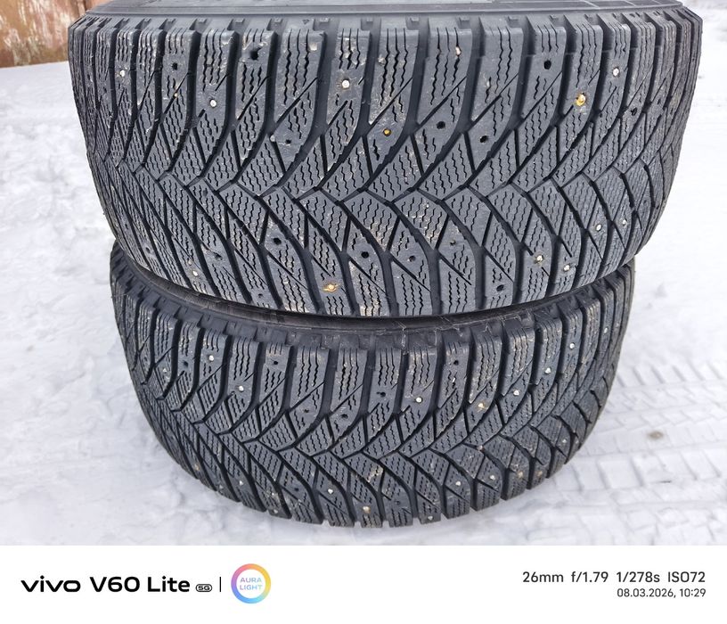 Резина зимняя пара 225/55 R16