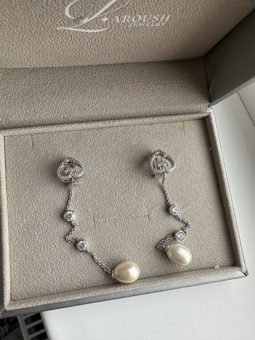 Laroush сердце  серьги