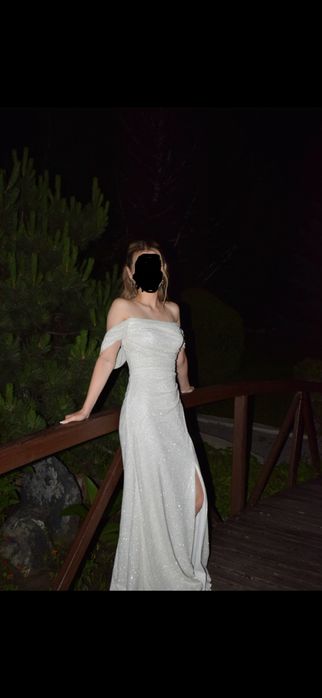 Платье блестящее