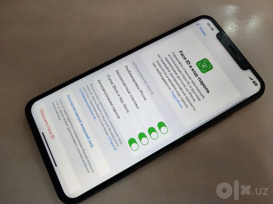 Iphone Xs Max EA/A 256GB Ideal Tinuu Face xammasi ishlidi