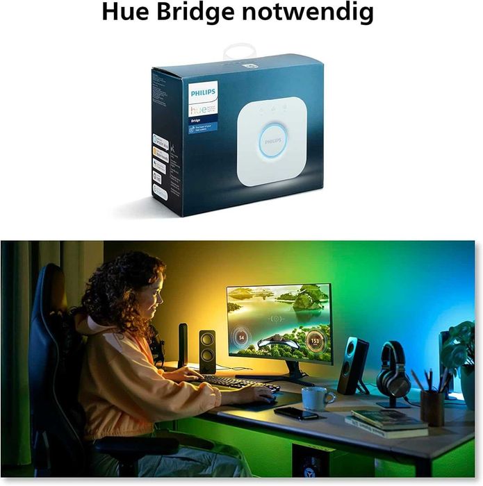 Banda LED Philips Hue White & Color Ambiance Play (DOAR banda in sine)