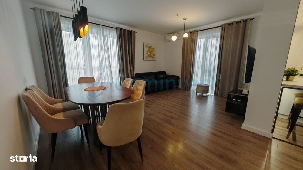 Apartament lux 3 camere, Prima Onestilor cu parcare, Gaminvest, A2678