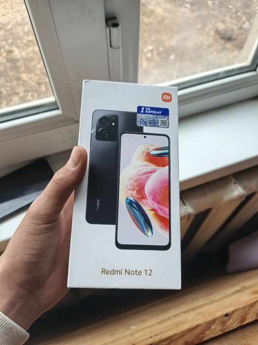 Telefon sotiladi Redmi not 12 6/128 gb karopka dakument bar