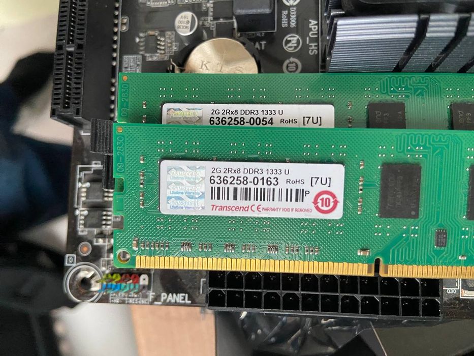 Материнская плата, процессор, озу