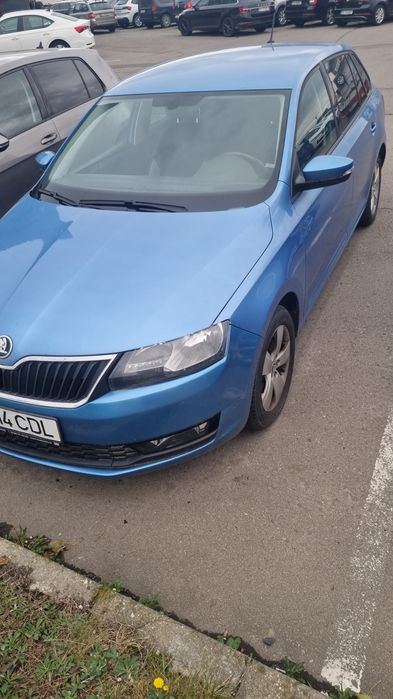 AVARIAT  SKODA RAPID 2018/ 1.0 Benzină/ Euro 6/ 110cp/ 95.000 km reali