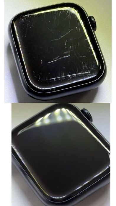 Eliminare zgarieturi Apple Watch - ecran sticla zgariata polisare ceas polish