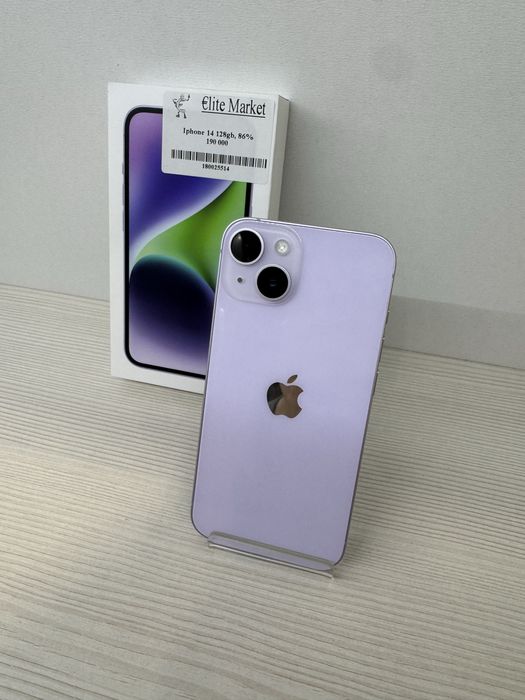iPhone 14 128Гб | KASPI 0-0-12
