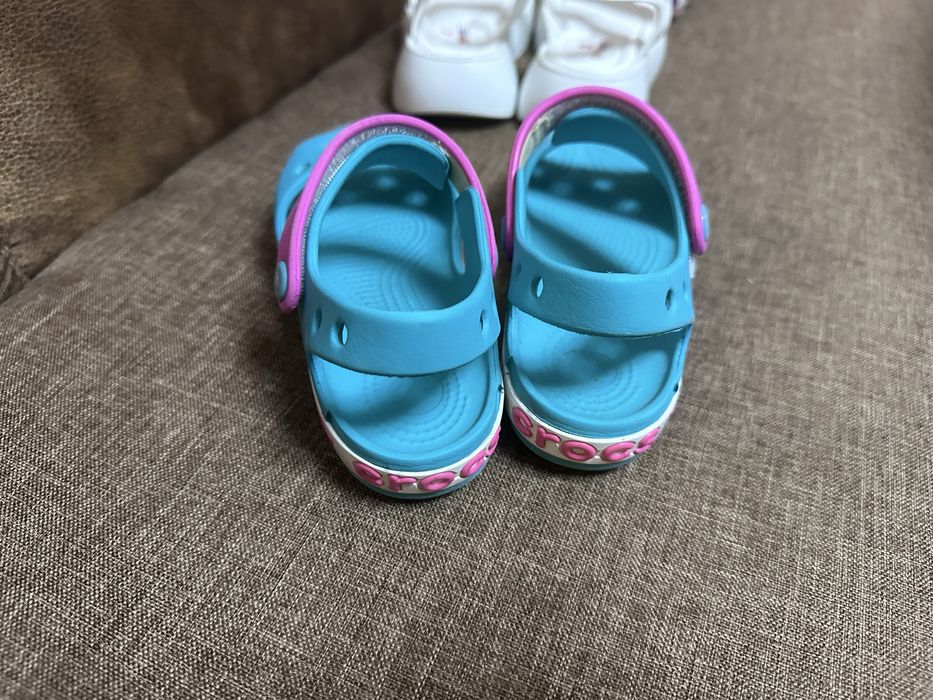 Рокля Next 5 г.  Сандали Crocs N 29
