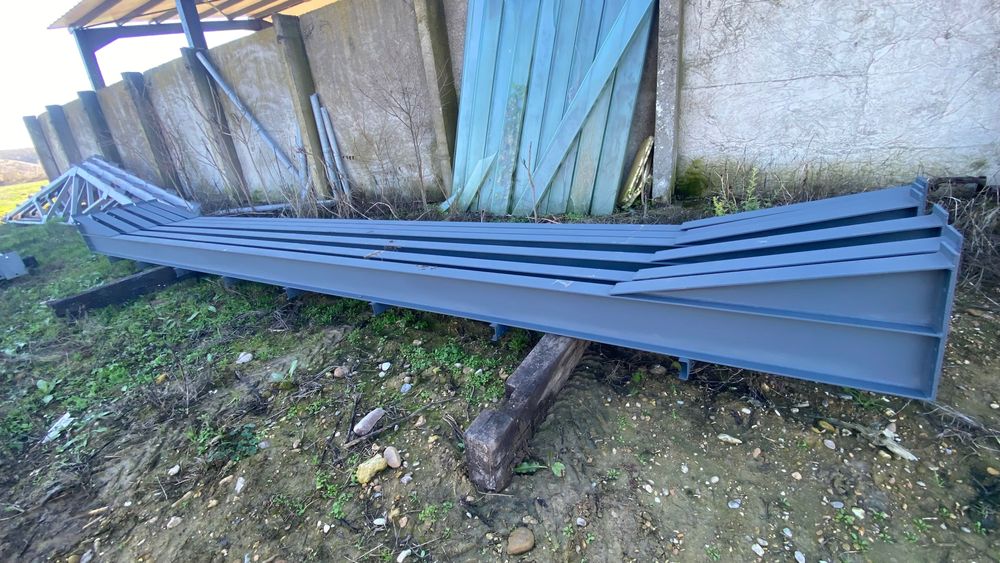 Метално хале-Едноскатно ригелово-216кв