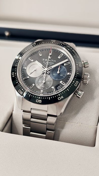 Zenith Chronomaster Sport Black (2025) • Пълен комплект + 2030 +каишка