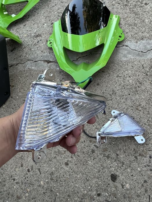 Кавазаки зх10р 2005 -2008-спойлери-мигачи