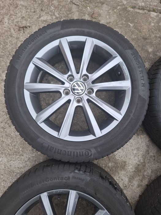 Jante aliaj 17 inch originale VW 5x112 passat octavia leon tiguan eos