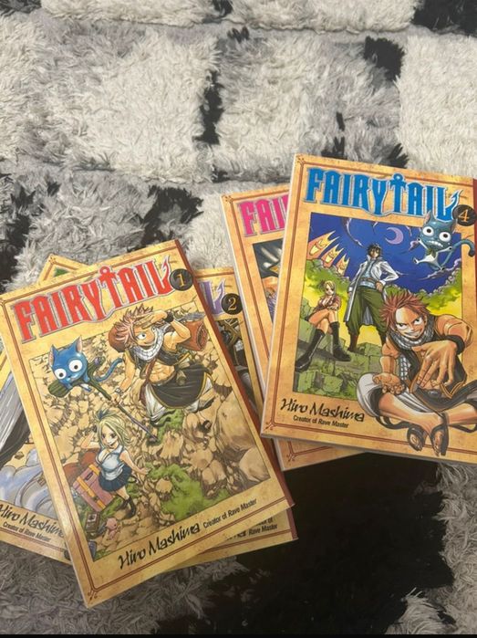 Cărți manga fairytail