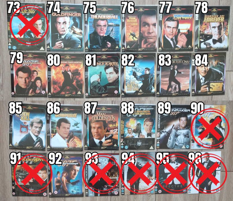 Екшън Филми DVD's Оригинални Дискове на Английски Език 5 лв/бр Movie