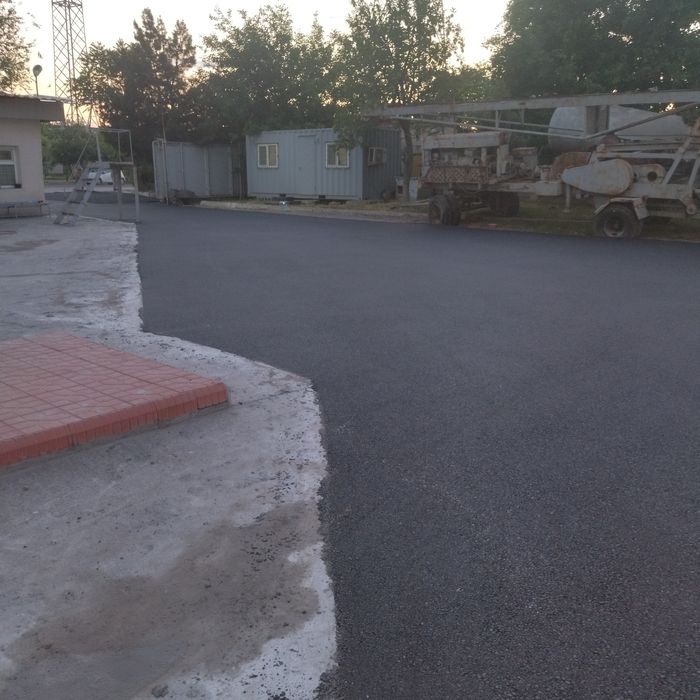 Асфальт килиш ва латок установка